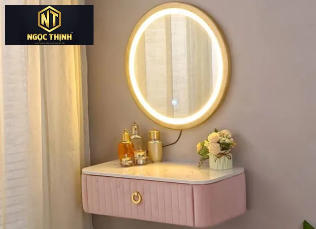 BÀN TRANG ĐIỂM TREO TƯỜNG ĐƠN GIẢN GIÁ RẺ